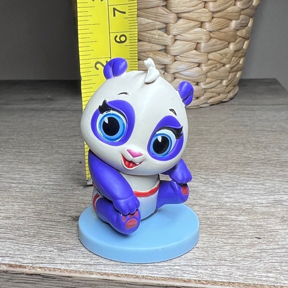 Disney Precious Panda Tiny Tots Transport 2" PVC Figure Toy Cake Topper - Picture 7 of 9